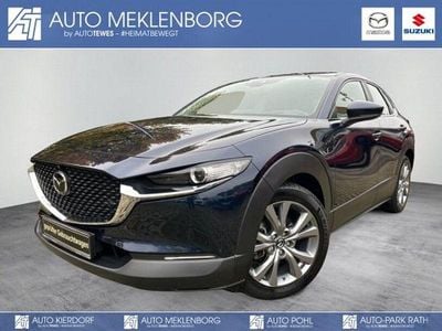 Deep crystal blue Gebraucht 2022 Mazda CX-30 Selection SUV | 25.490 € (Fairer Preis)