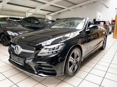 Gebraucht Mercedes C180 AMG line 156 PS (114 kW) 2020 Schwarz Cabrio