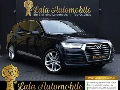 Gebraucht Audi Q7 S-Line 272 PS (200 kW) 2015 Ink blue, metallic SUV