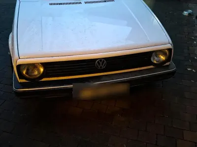 Gebraucht VW Golf II 55 PS (40 kW) 1986 Weiß Kleinwagen