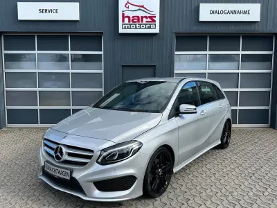 Gebraucht Mercedes B180 AMG line 122 PS (89 kW) 2018 Silber Kleinwagen