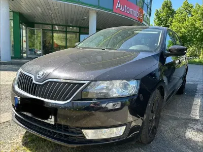 Gebraucht Skoda Rapid Joy 116 PS (85 kW) 2016 Schwarz Kleinwagen