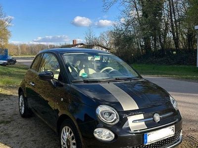 Second-hand Fiat 500 Lounge 69 CP (50 kW) 2017 Negru Berlinǎ