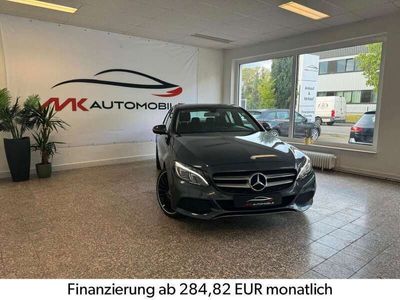 gebraucht Mercedes C220 d Limousine 7G Tronic Anhänger Navi Sitzhzg