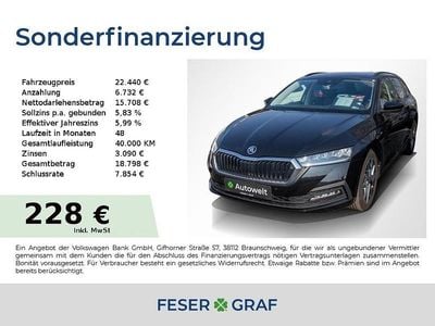 Gebraucht Skoda Octavia Ambition 150 PS (110 kW) 2023 Blackmagicperleffekt Kombi