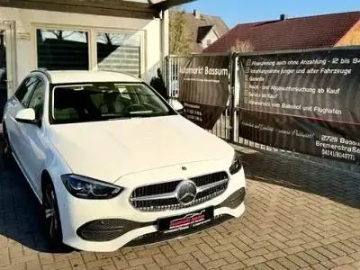 Brugt Mercedes C220 Avantgarde 200 HK (147 kW) 2021 Hvid Sedan