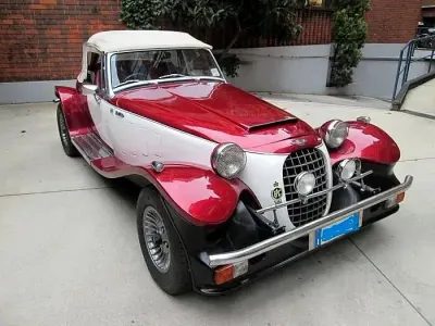 Gebraucht Panther Kallista 90 PS (66 kW) 1984 Rot Cabrio