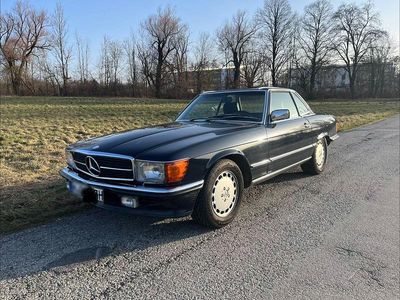 Gebraucht Mercedes SL500 245 PS (180 kW) 1989 Blau Cabrio