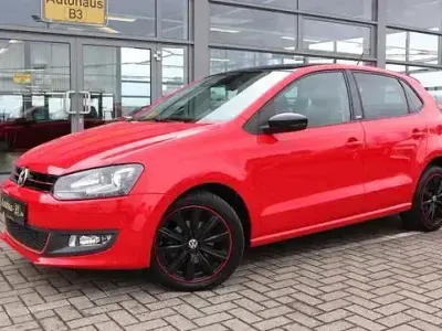 Gebraucht VW Polo Style 90 PS (66 kW) 2012 Rot Kleinwagen