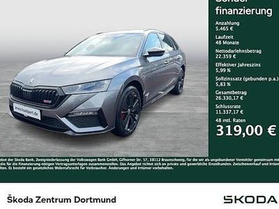 Gebraucht Skoda Octavia RS 245 PS (180 kW) 2023 Graphitegrau metallic Kombi