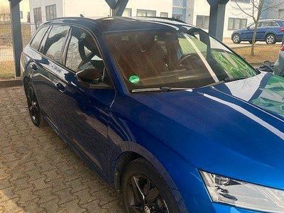 Usata Skoda Octavia 205 CV (150 kW) 2021 Blu Station wagon