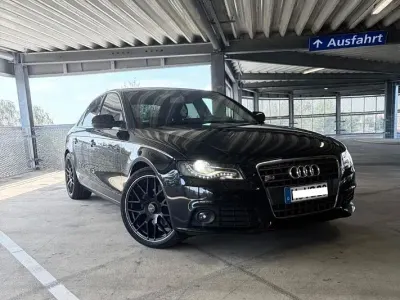 Gebraucht Audi A4 S-Line 120 PS (88 kW) 2009 Schwarz Limousine
