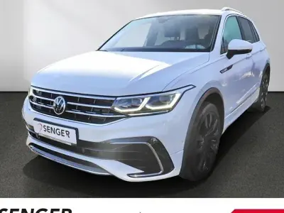 Brugt VW Tiguan R-line 200 HK (147 kW) 2021 Hvid SUV