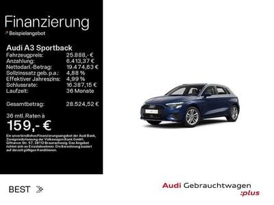 Gebraucht Audi A3 Basis 116 PS (85 kW) 2024 Navarrablau metallic Limousine