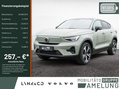 Gebraucht Volvo C40 Core 169 kW (231 PS) 2022 Sage green SUV