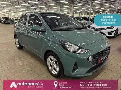 Usata Hyundai i10 Trend 67 CV (49 kW) 2022 Verde Utilitaria