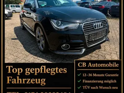 Gebraucht Audi A1 Ambition 122 PS (89 kW) 2010 Phantomschwarz perleffekt Kleinwagen