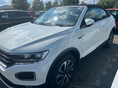 Gebraucht VW T-Roc Cabriolet Active 150 PS (110 kW) 2021 Weiß Cabrio