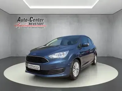 Gebraucht Ford C-MAX Trend 101 PS (74 kW) 2018 Blau Van / Kleinbus
