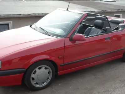 Usata Renault 19 90 CV (66 kW) 1993 Rosso Cabrio