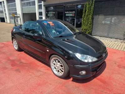 Gebraucht Peugeot 206 CC Platinum 136 PS (100 kW) 2002 Schwarz Cabrio