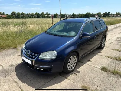Gebraucht VW Golf V Comfortline 105 PS (77 kW) 2008 Blau Kombi