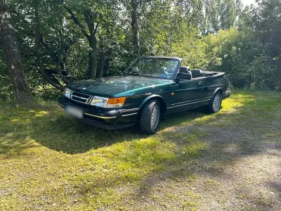 Gebraucht Saab 900 Cabriolet 126 PS (92 kW) 1993 Grün Cabrio