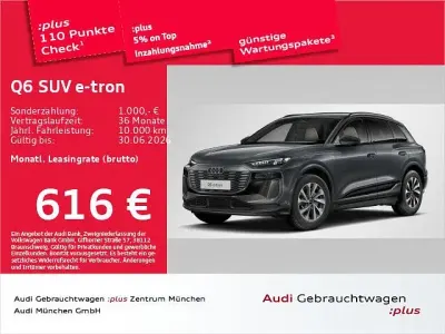 Używany Audi Q6 e-tron Ambiente 284 kW (387 KM) 2025 Szary SUV