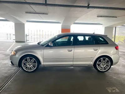 Brugt Audi A3 S-Line 175 HK (128 kW) 2007 Sølv Hatchback