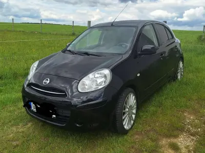 Occasion Nissan Micra Acenta 80 PK (58 kW) 2011 Zwart Hatchback
