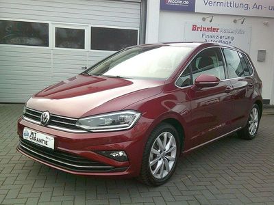 Gebraucht VW Golf Sportsvan Highline 150 PS (110 kW) 2018 Rot Van / Kleinbus