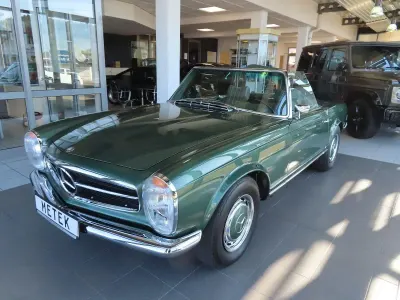 Gebraucht Mercedes SL280 Classic 170 PS (125 kW) 1969 Grün Cabrio