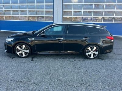 Gebraucht Kia Optima GT 245 PS (180 kW) 2017 Schwarz Kombi