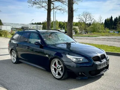 Brugt BMW 535 M Sport 286 HK (210 kW) 2007 Sort Stationcar