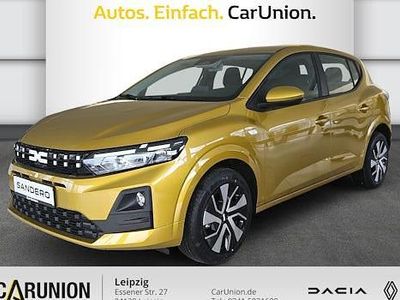 Neu Dacia Sandero Expression 101 PS (74 kW) 2026 Gelb Limousine