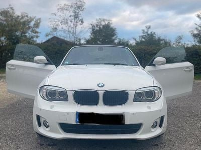 Gebraucht BMW 123 Cabriolet M Sport 204 PS (150 kW) 2012 Weiß Cabrio