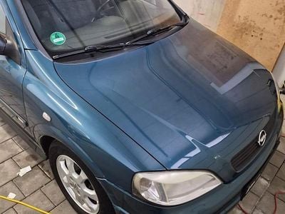 Gebraucht Opel Astra 100 PS (73 kW) 2001 Grün Limousine
