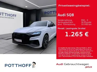 Gebraucht Audi SQ8 Sport 507 PS (372 kW) 2021 Gletscherweiß metallic SUV