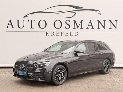 Obsidianschwarz metalliclack Gebraucht 2022 Mercedes E300 AMG line Kombi | 34.950 € (Fairer Preis)