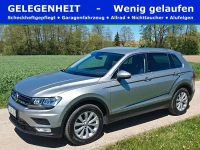 Brugt VW Tiguan Sound 179 HK (131 kW) 2017 Sølv SUV