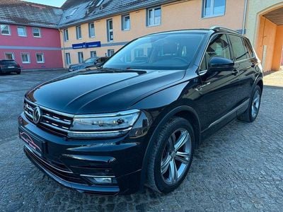 Schwarz Gebraucht 2017 VW Tiguan R-line SUV | 21.950 € (Superpreis)