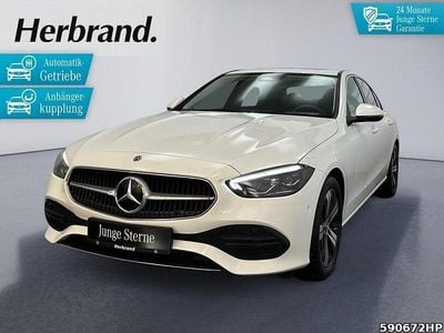 Gebraucht Mercedes C180 Avantgarde 170 PS (125 kW) 2024 Unilack polarweiß Limousine