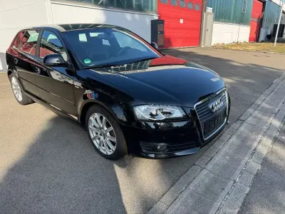 Gebraucht Audi A3 S-Line 160 PS (117 kW) 2010 Schwarz Kleinwagen