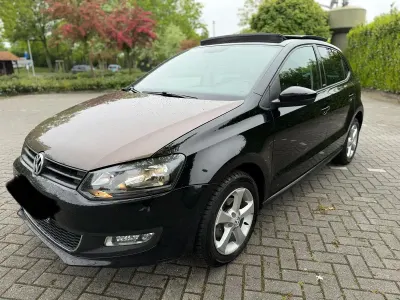Gebraucht VW Polo Style 60 PS (44 kW) 2011 Schwarz Kleinwagen