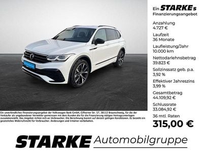 Gebraucht VW Tiguan Allspace R-line 193 PS (141 kW) 2025 Weiß (oryxweiß perlmutteffekt) SUV