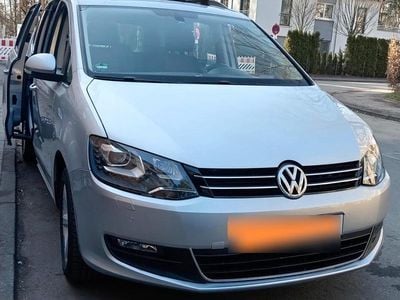 Gebraucht VW Sharan Comfortline 140 PS (102 kW) 2015 Silber Van / Kleinbus