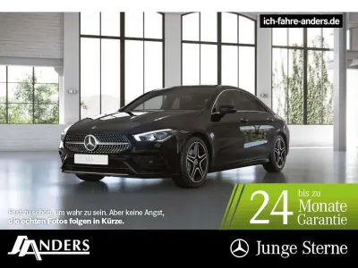 Brugt Mercedes CLA200 AMG 163 HK (119 kW) 2023 Sort Coupe