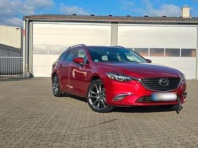 Second-hand Mazda 6 Sports-Line 175 CP (128 kW) 2015 Roșu Break