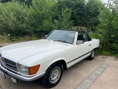 Gebraucht Mercedes SL280 212 PS (155 kW) 1979 Weiß Cabrio
