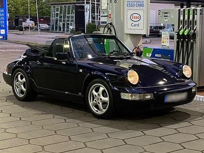 Usado Porsche 964 250 HP (183 kW) 1990 Azul Cabrios